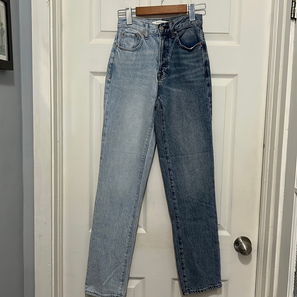 PACSUN two-tone dad jeans. Size 22 - Picture 3 of 9